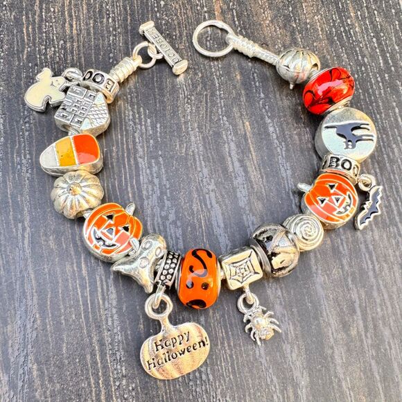 Willabee & Ward October Halloween & November Thanksgiving Bracelets Month Charms - Picture 3 of 14
